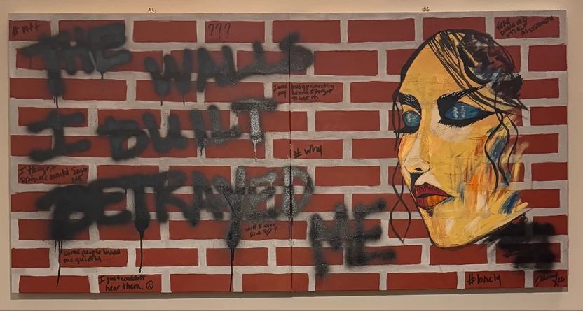 Alley of Broken Dreams, painting by Johnny X