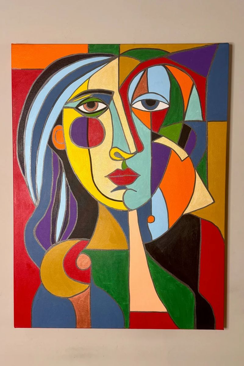 You’re Beautiful, painting by Johnny X